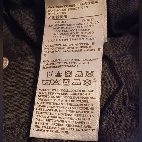 DENIZEN from LEVI'S Black Low-Rise Jegging for Women. 27 - Picture 11 of 11